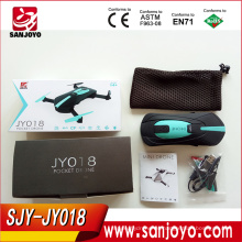 Mini drone plegable con cámara hd Wifi FPV Altitude Hold rc quadcopter selfie drone JY018